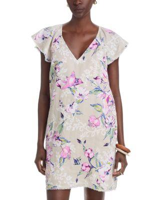 Floral Gardens Linen Shift Dress by TOMMY BAHAMA