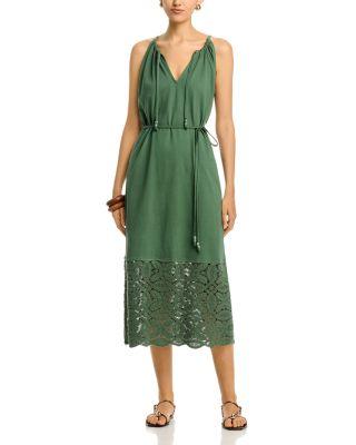 Islandscape Halter Midi Dress by TOMMY BAHAMA