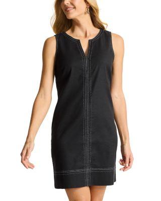 Palm A Dora Split Neck Dress by TOMMY BAHAMA
