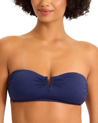 Pearl Notched Front Bandeau Top by TOMMY BAHAMA
