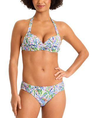 Poolside Palms Underwire Halter Bikini Top & Poolside Palms Hipster Bikini Bottom by TOMMY BAHAMA