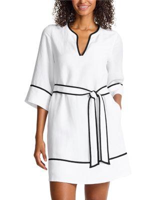 St. Lucia Split Neck Tunic Cover Up by TOMMY BAHAMA
