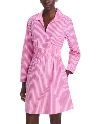 Sunlit Stripe Long Sleeve Shirt Dress by TOMMY BAHAMA