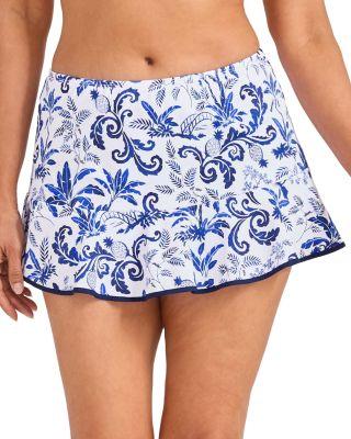 Terrazzo Tile High Waist Swim Skirt by TOMMY BAHAMA