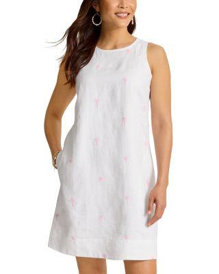 Two Palms Embroidered Shift Dress by TOMMY BAHAMA