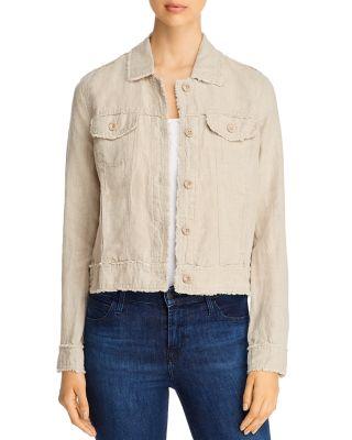 Two Palms Raw-Edge Linen Jacket by TOMMY BAHAMA