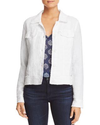 Two Palms Raw-Edge Linen Jacket by TOMMY BAHAMA