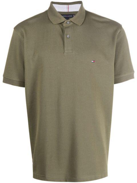 1985 logo-patch piqué polo shirt by TOMMY HILFIGER
