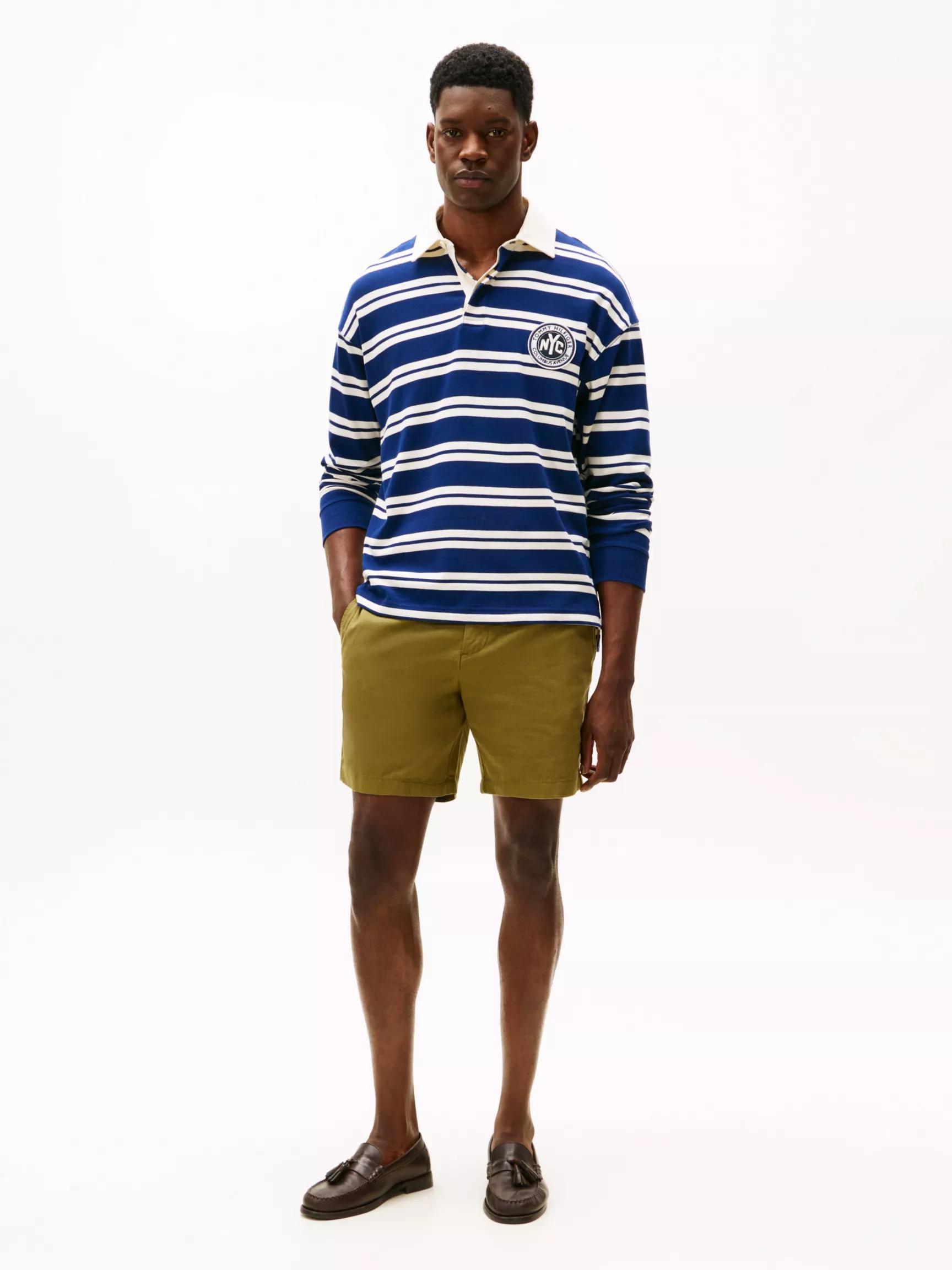 7" Cotton-Linen Blend Short by TOMMY HILFIGER