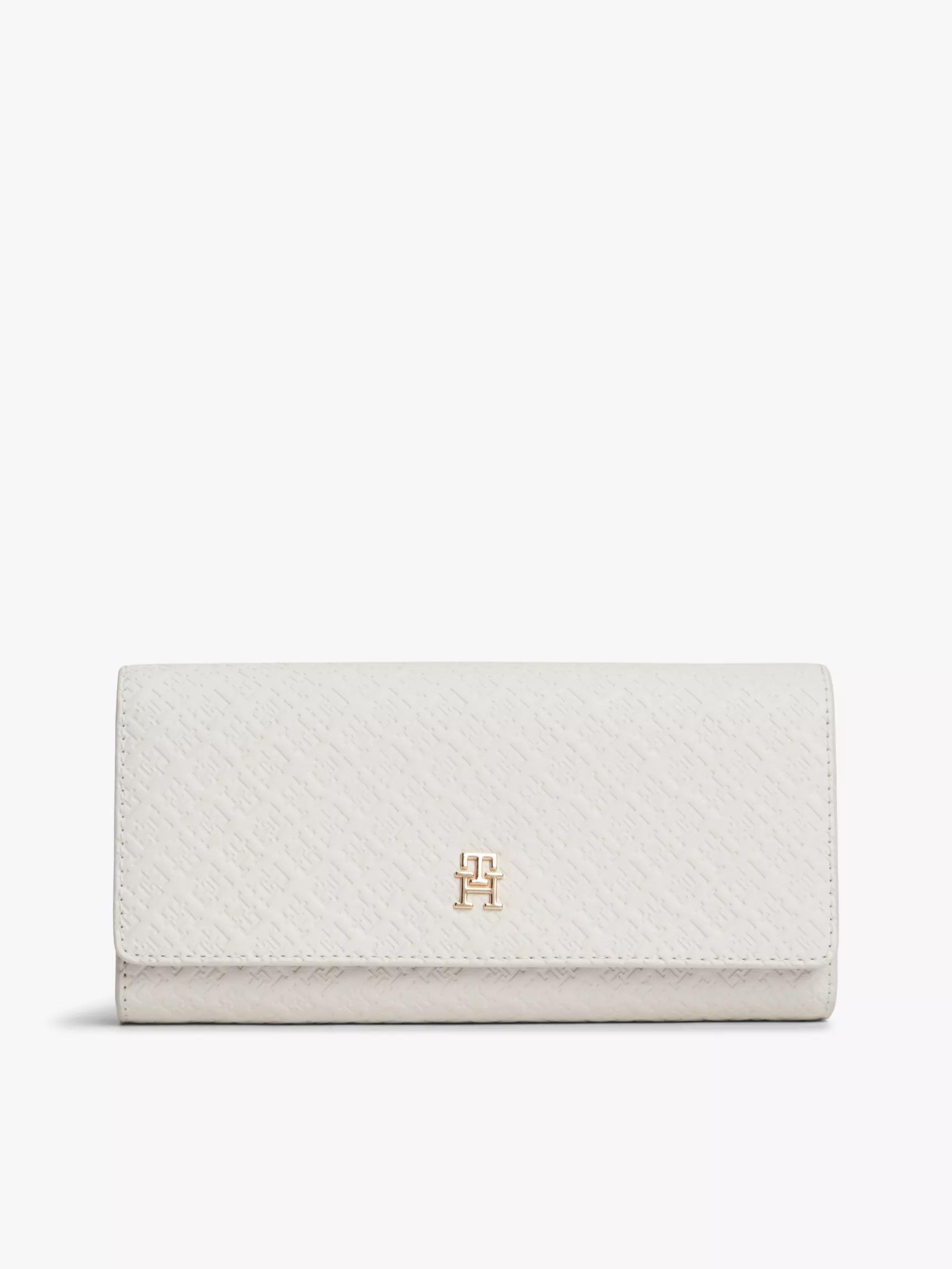 Allover Monogram Large Flap Wallet by TOMMY HILFIGER