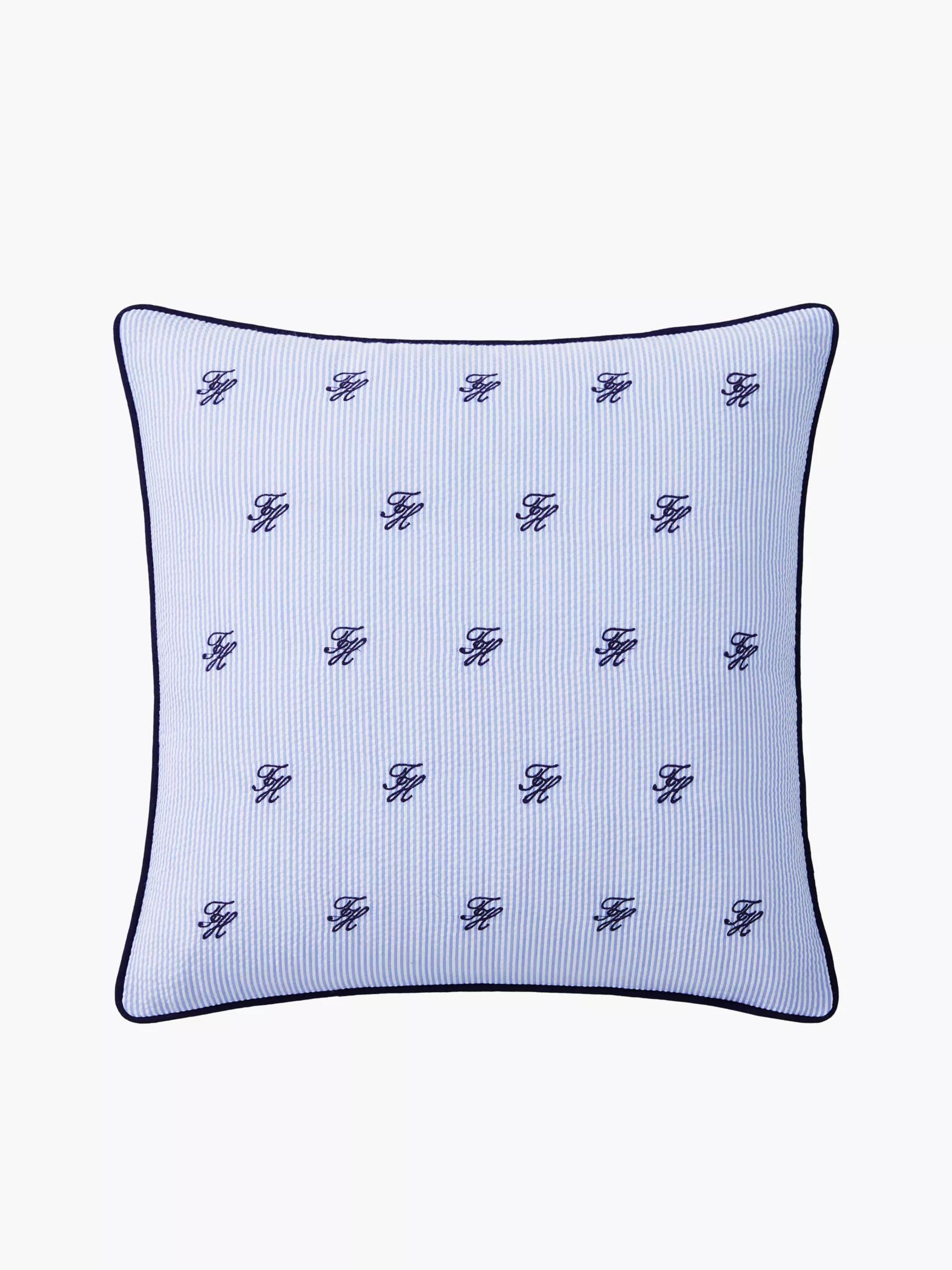 Allover TH Monogram Logo Pillow by TOMMY HILFIGER