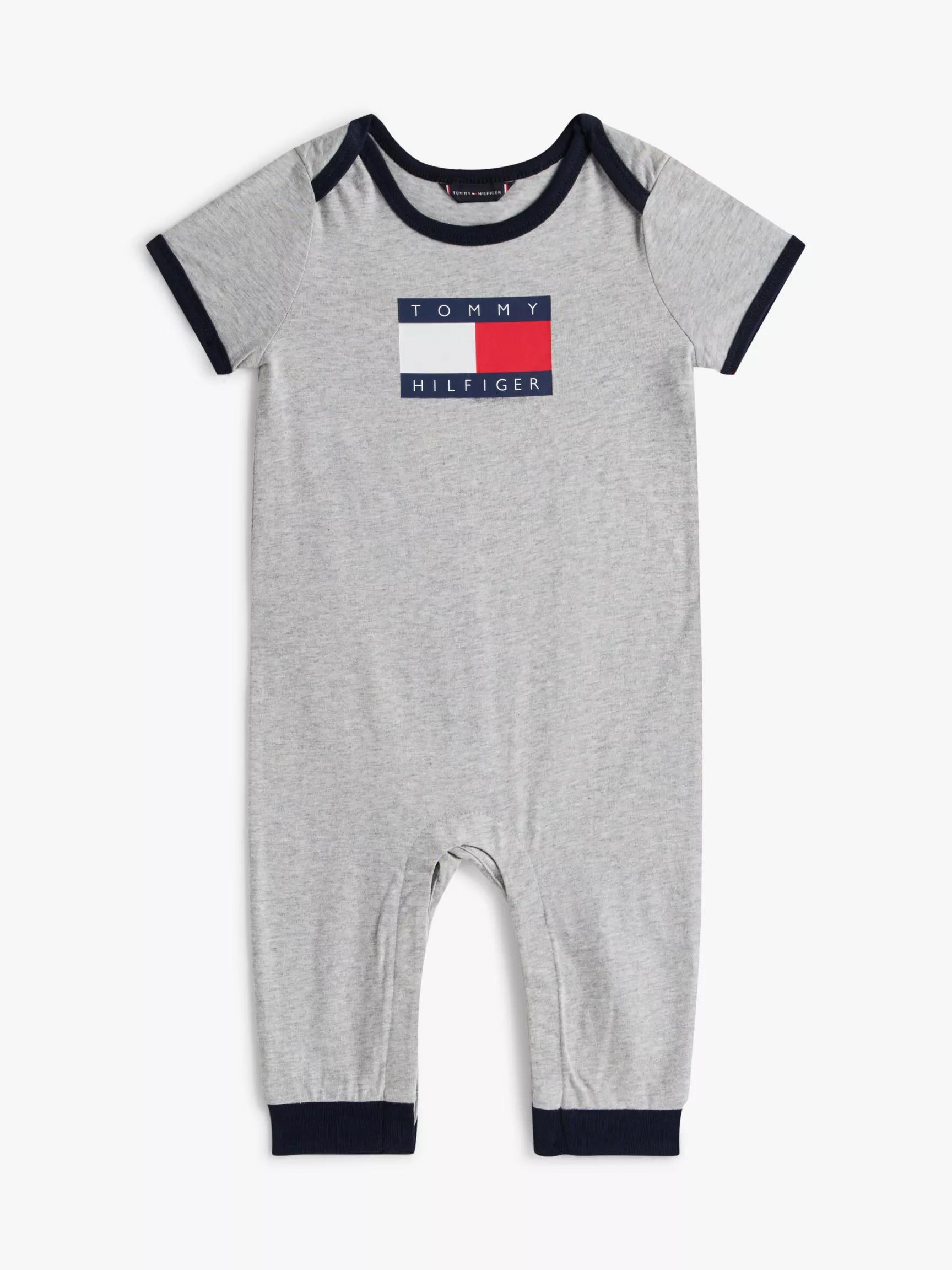 Babies' Flag Logo Coverall by TOMMY HILFIGER