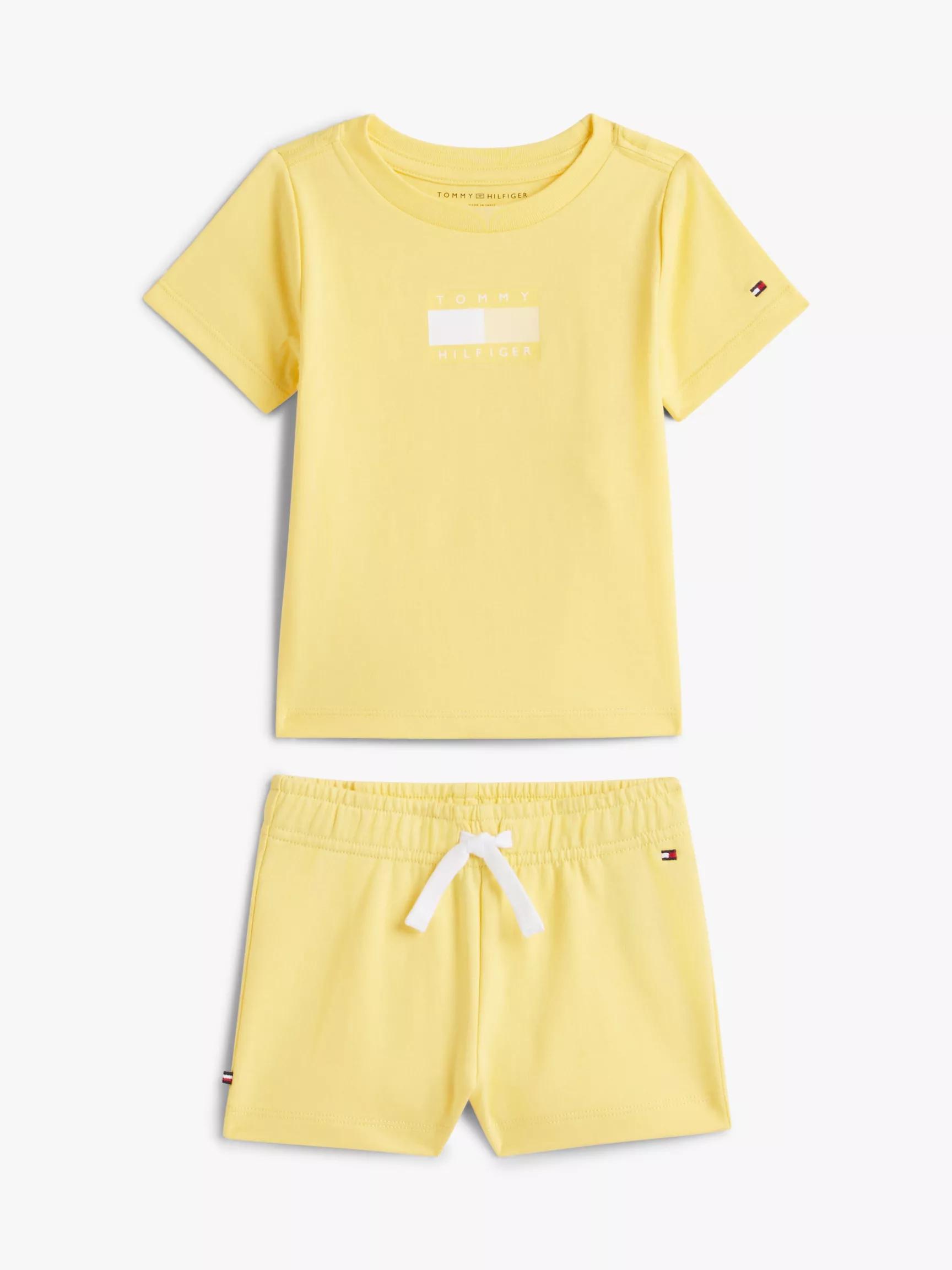 Babies' Flag Logo T-Shirt & Short Set by TOMMY HILFIGER
