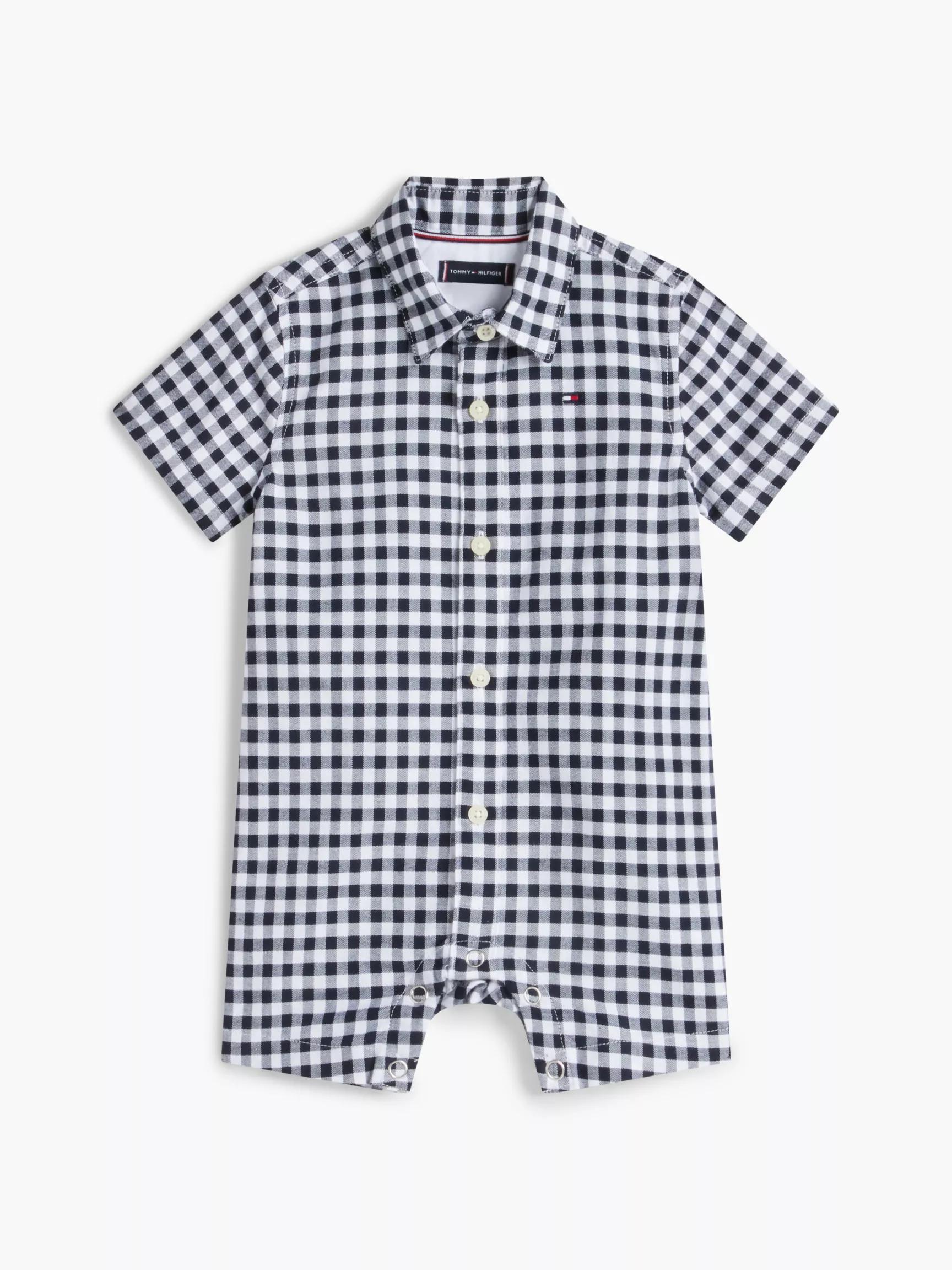 Babies' Gingham Shortall by TOMMY HILFIGER