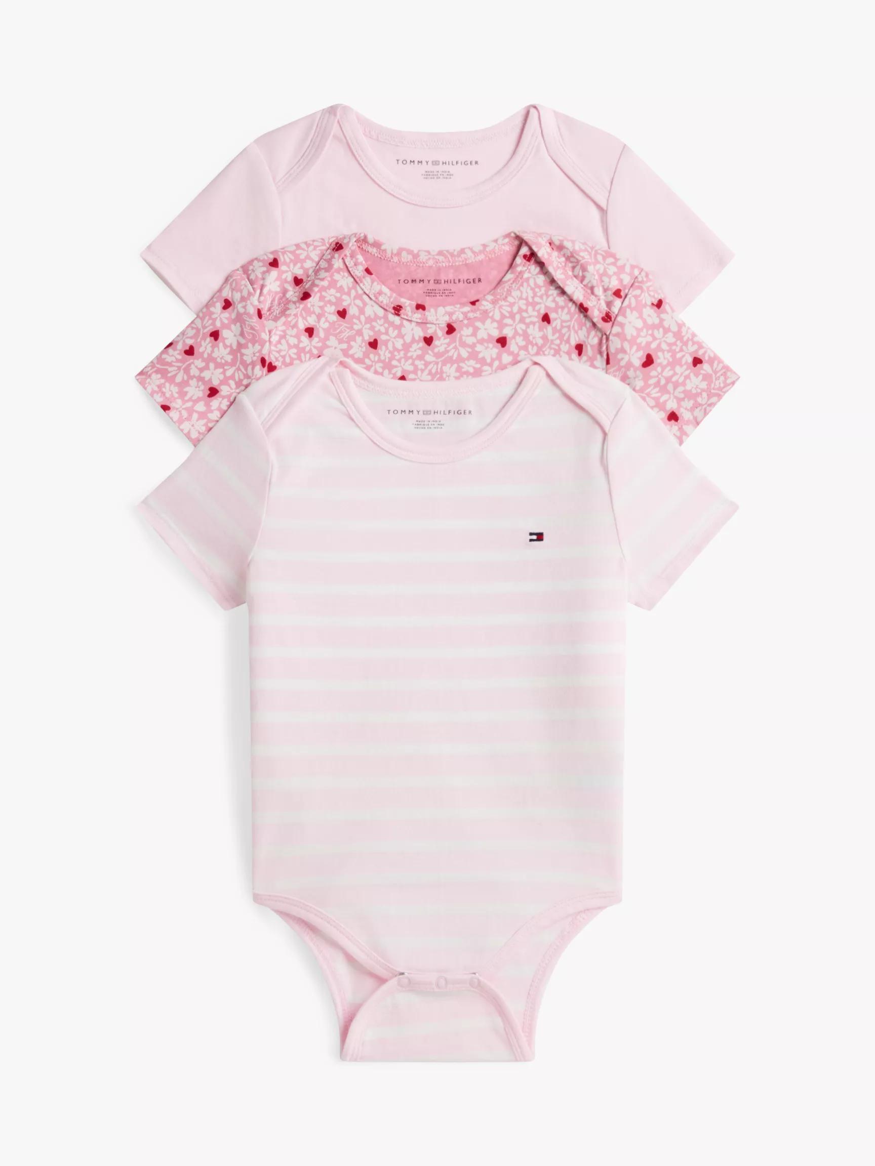Babies' Stretch Onesie 3-Pack by TOMMY HILFIGER