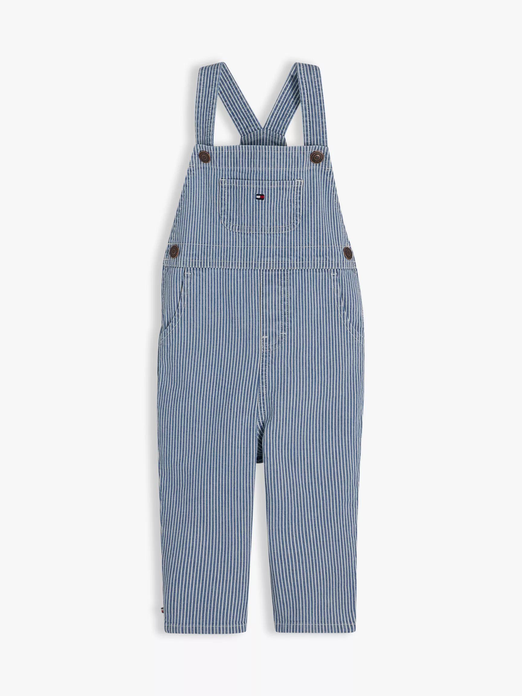 Babies' T-Shirt & Denim Overall Set by TOMMY HILFIGER