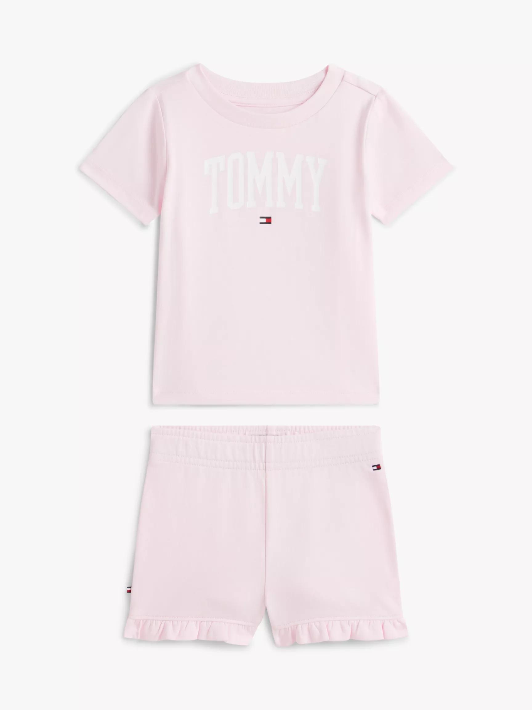 Babies' Tommy Logo T-Shirt & Short Set by TOMMY HILFIGER
