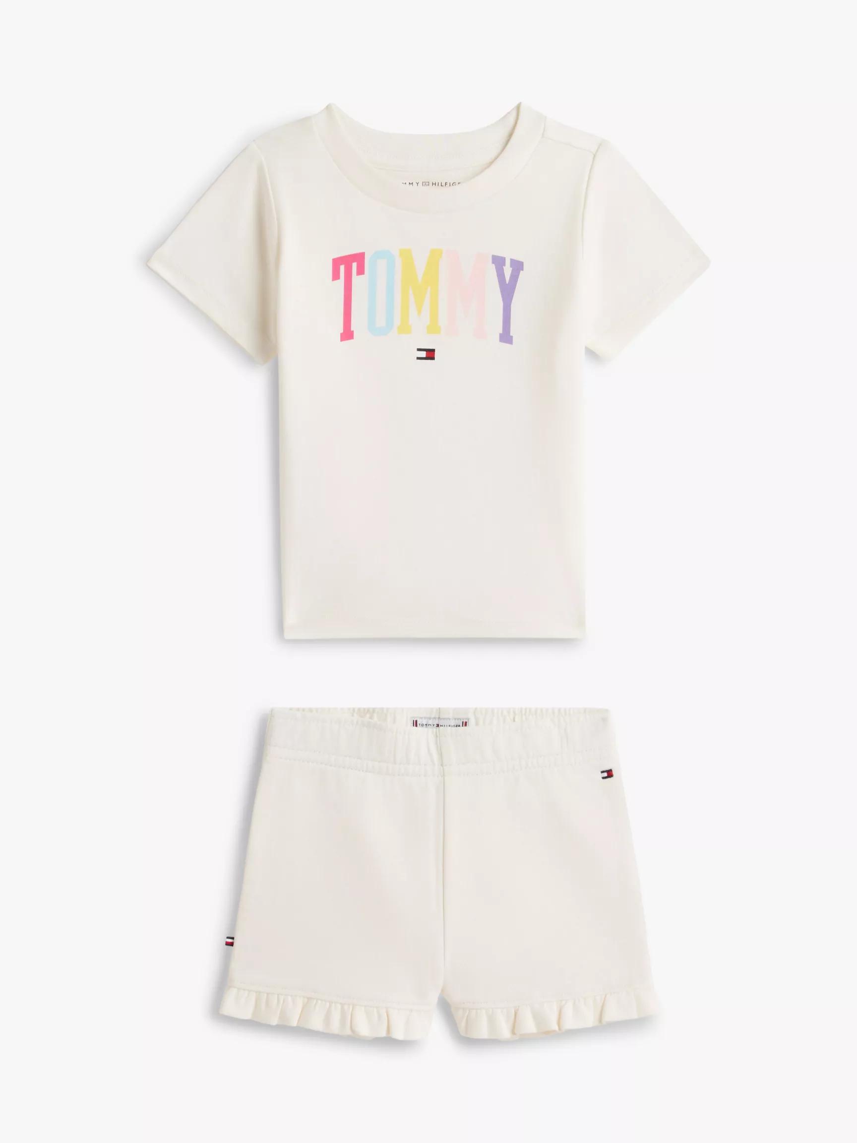 Babies' Tommy Logo T-Shirt & Short Set by TOMMY HILFIGER