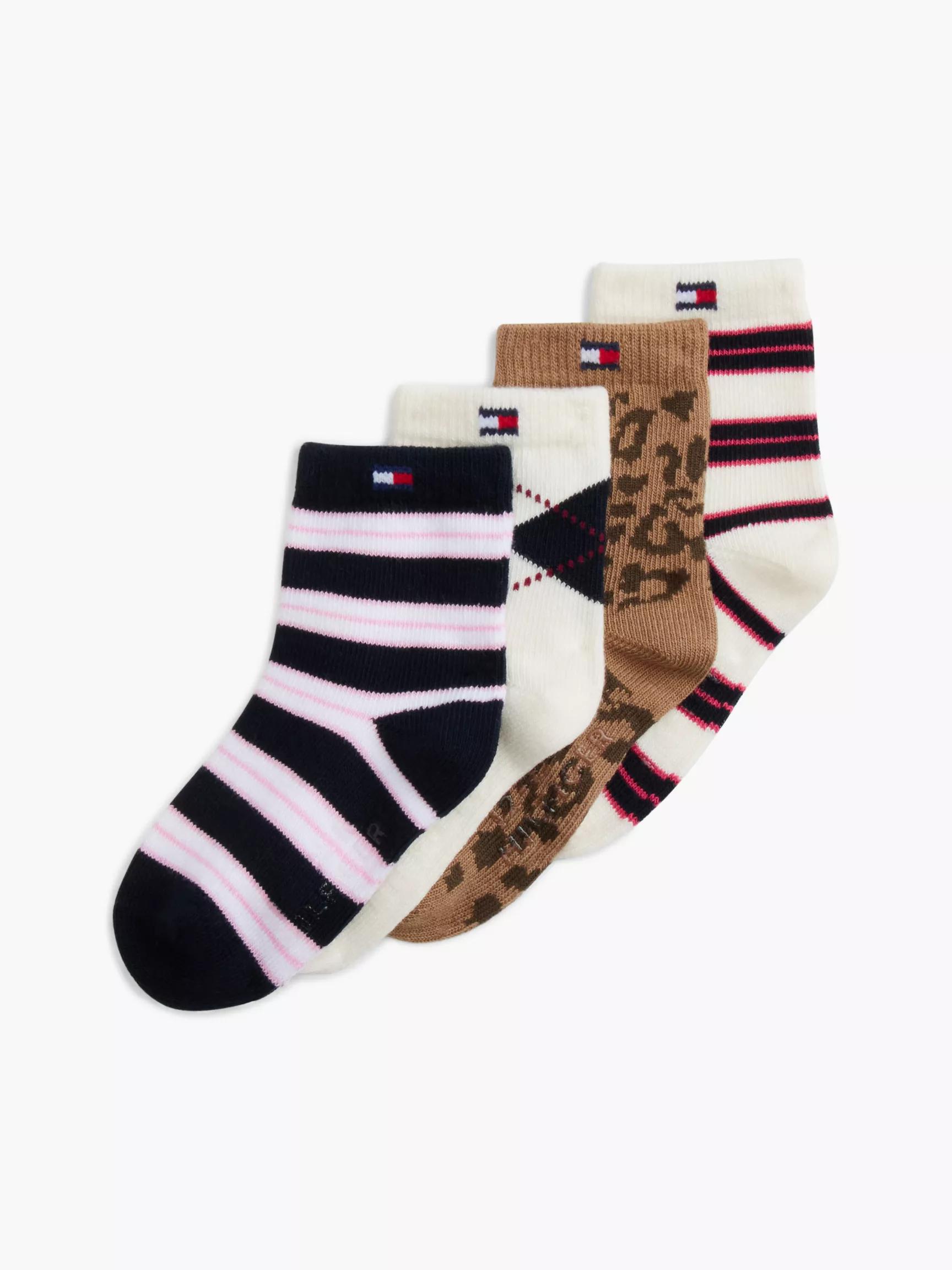 Babies' Variety Mix Sock 4-Pack by TOMMY HILFIGER