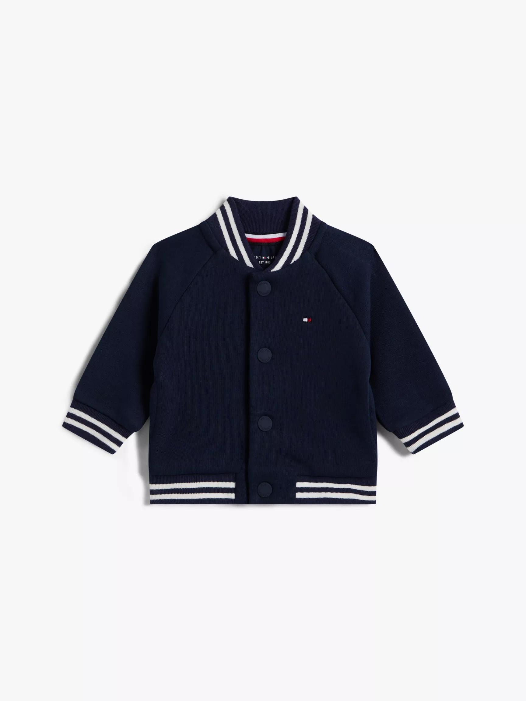Babies' Varsity Monotype Logo Bomber by TOMMY HILFIGER