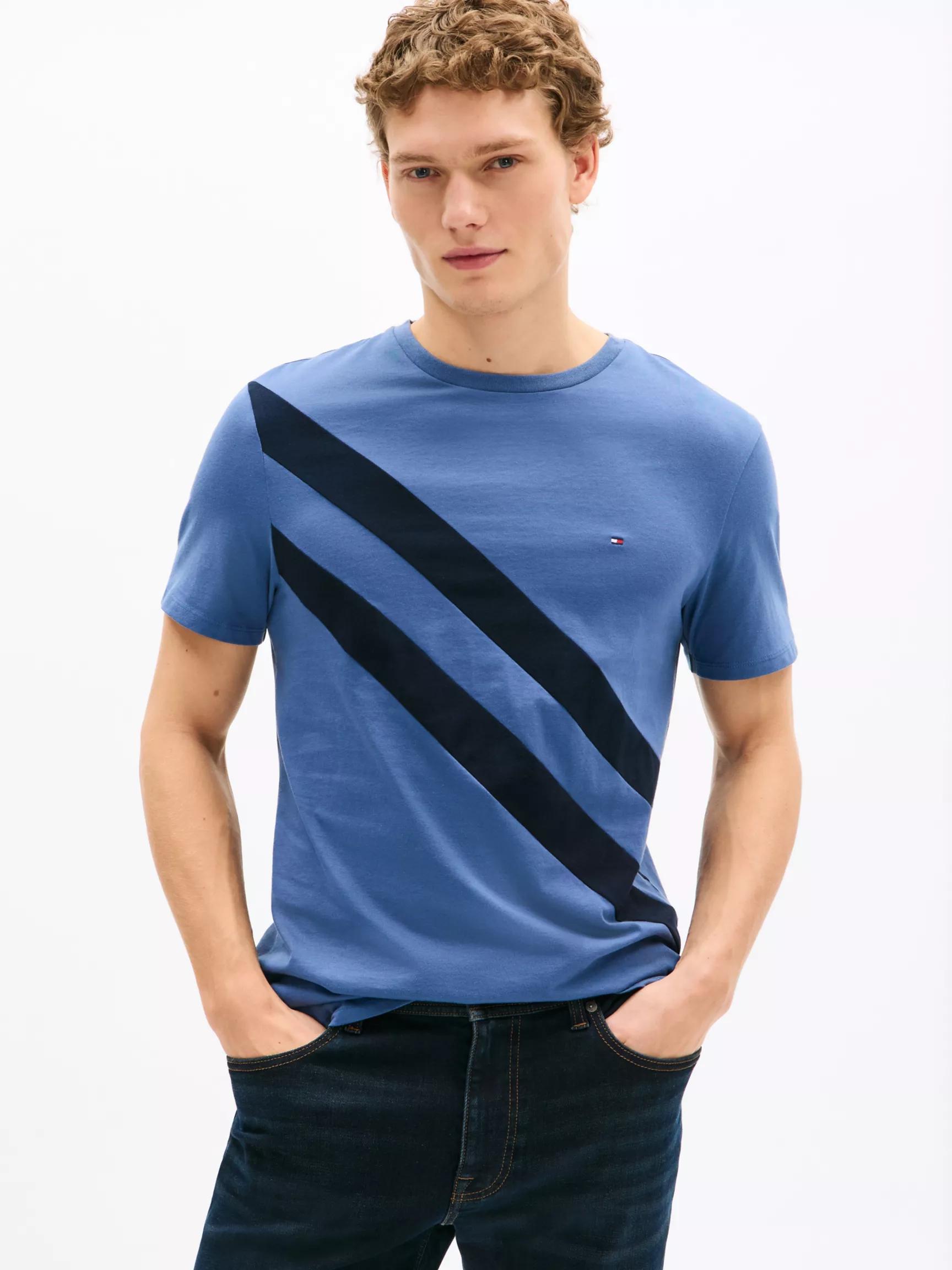 Banner Stripe T-Shirt by TOMMY HILFIGER