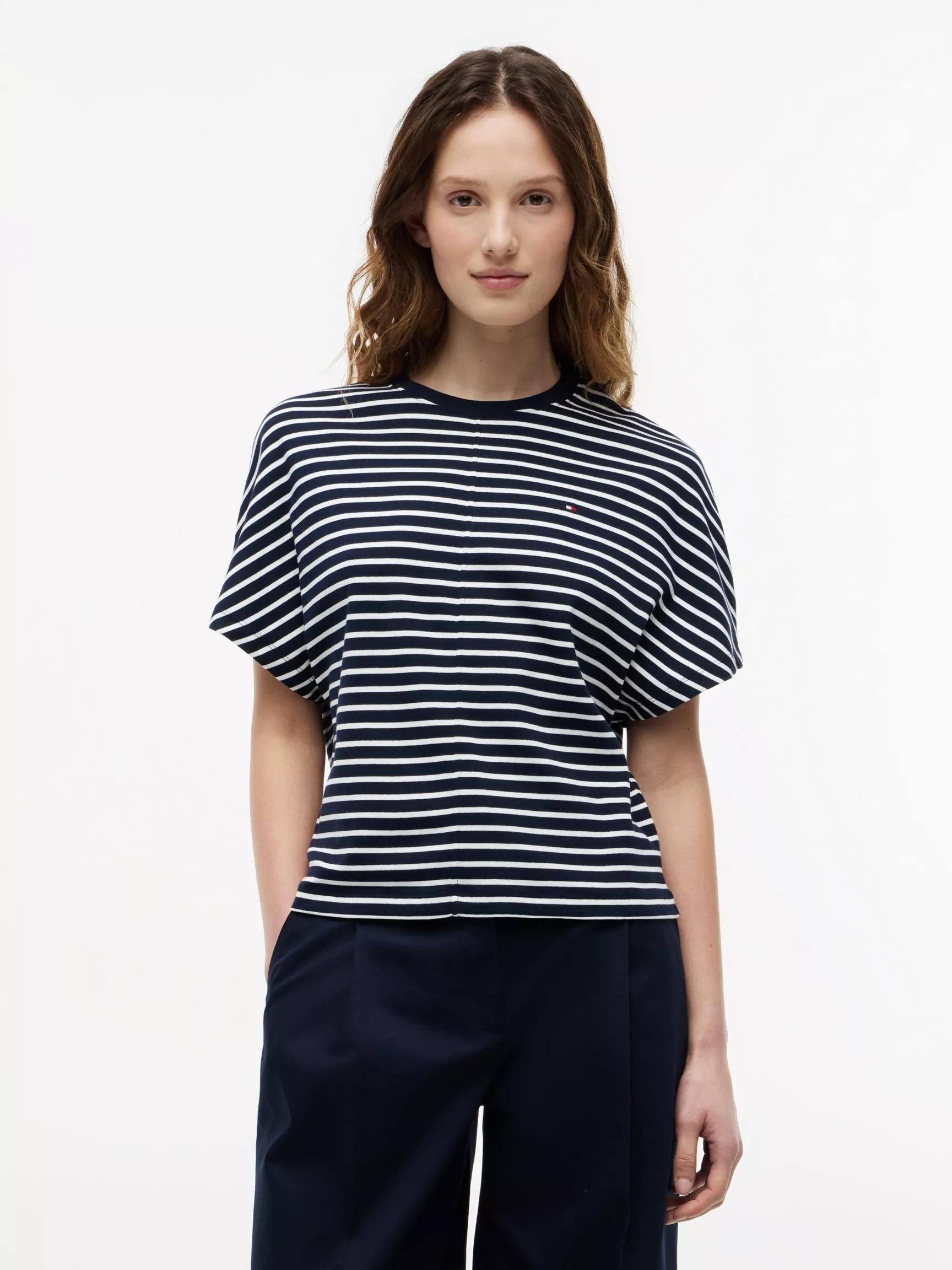 Batwing-Sleeve Crewneck T-Shirt by TOMMY HILFIGER