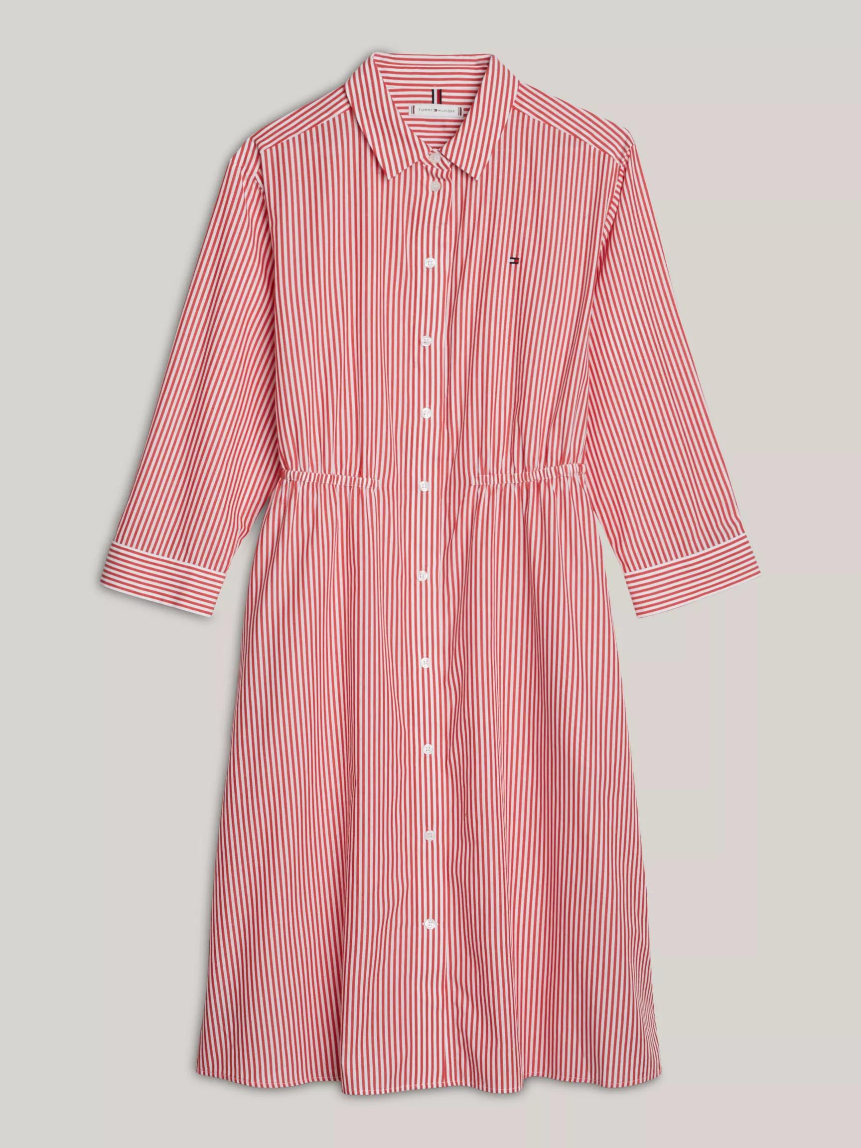 Belted Stripe Midi Shirtdress by TOMMY HILFIGER