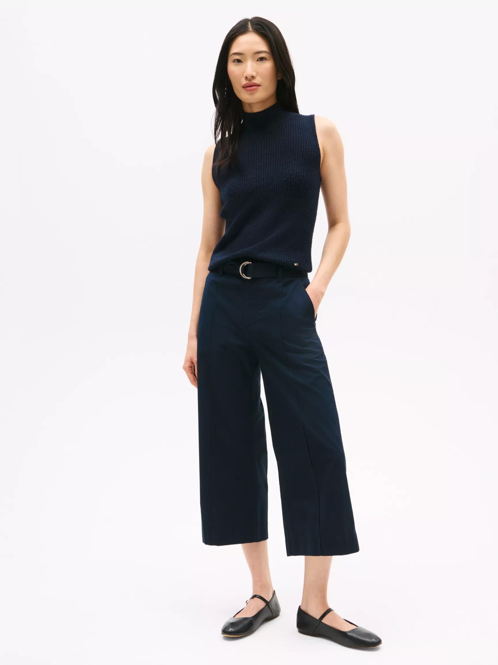 Belted Wide-Leg Chino by TOMMY HILFIGER