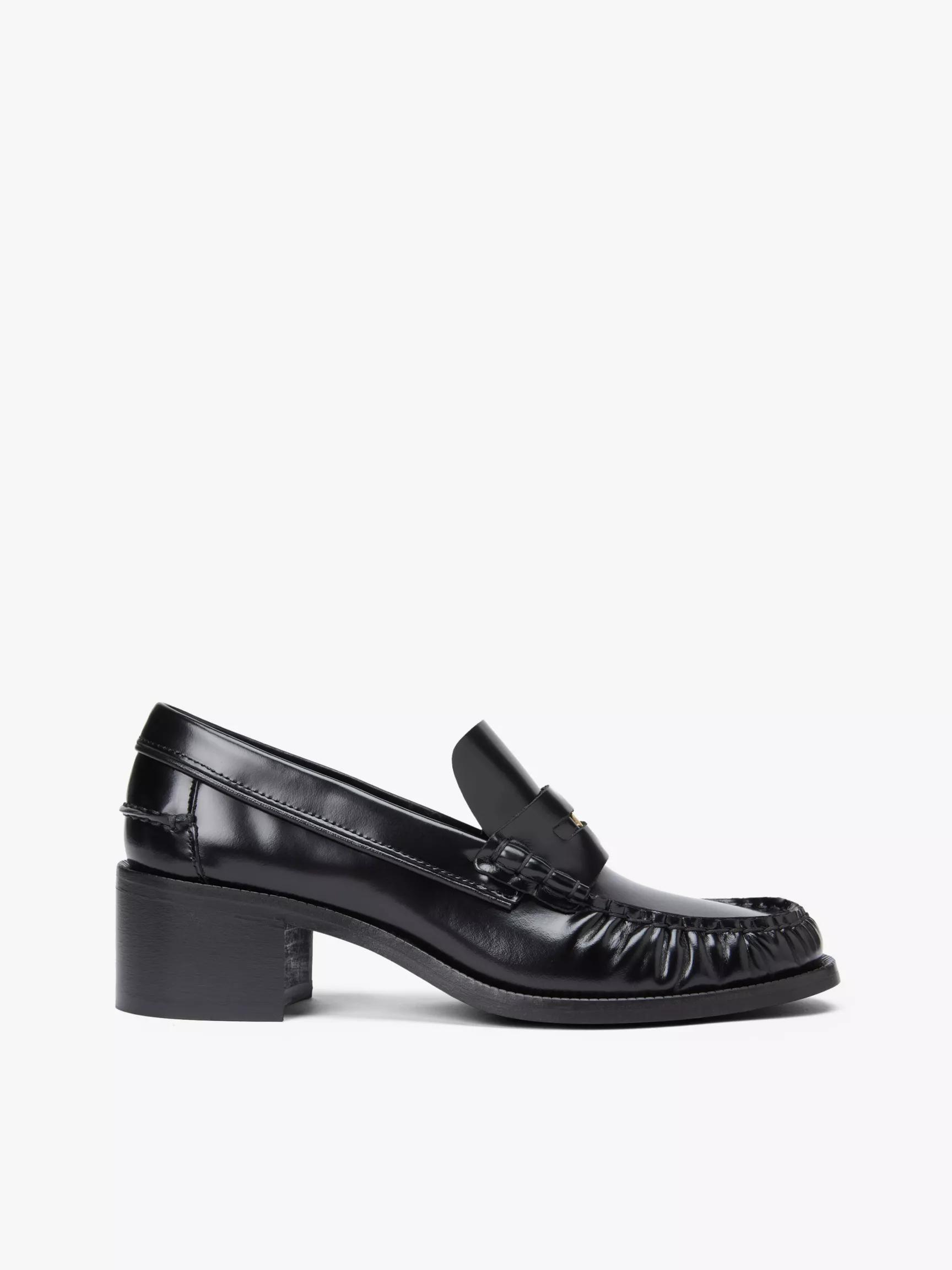 Block-Heel Patent Leather Penny Loafer by TOMMY HILFIGER