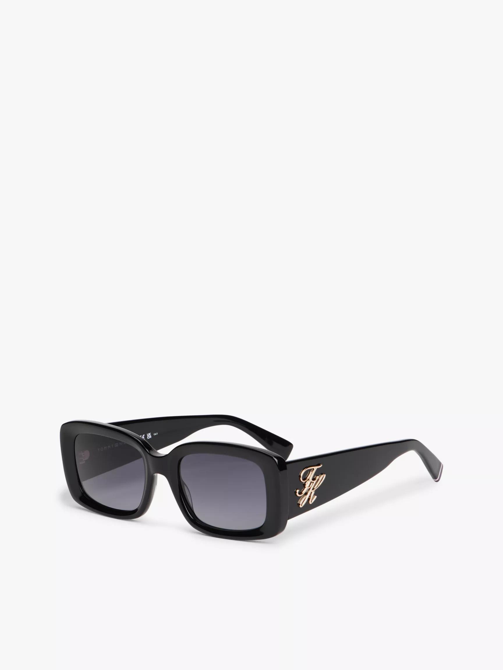 Bold Rectangular Frame Sunglasses by TOMMY HILFIGER