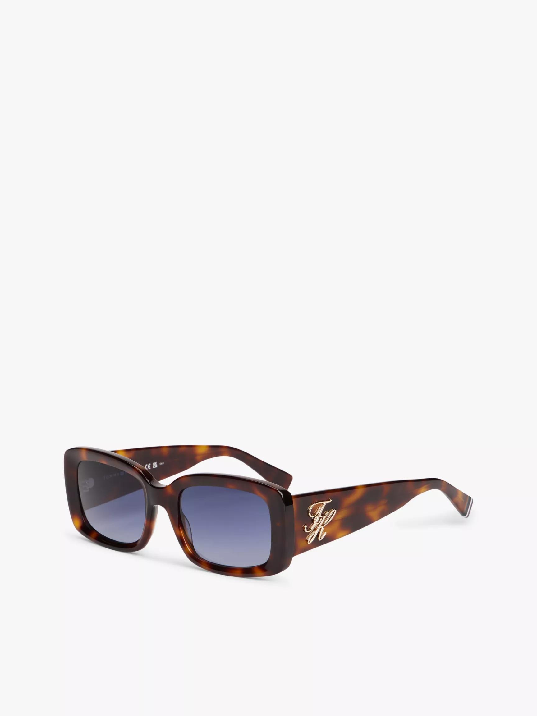 Bold Rectangular Frame Sunglasses by TOMMY HILFIGER