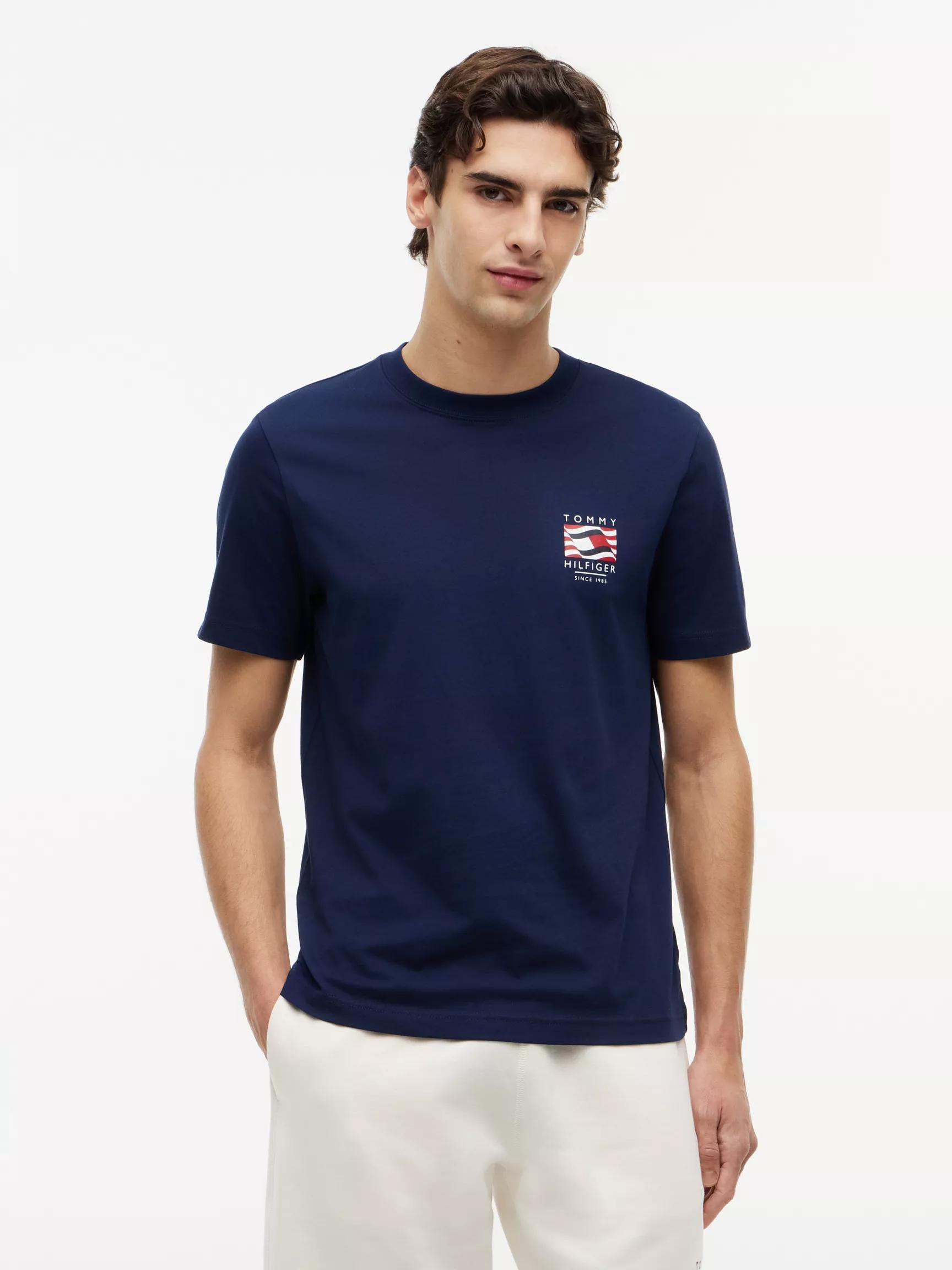 Box Flag Logo T-Shirt by TOMMY HILFIGER