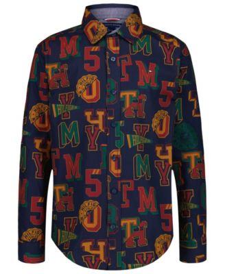 Boys' 8-20 Letter Printed Shirt by TOMMY HILFIGER