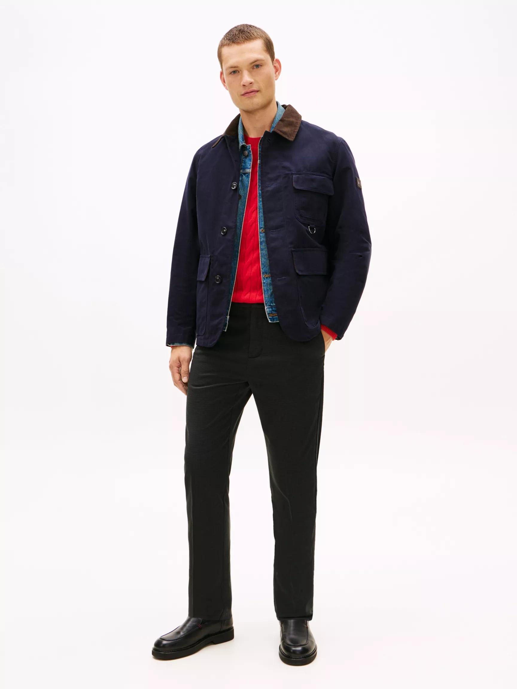 Brushed Houndstooth Slim Pant by TOMMY HILFIGER