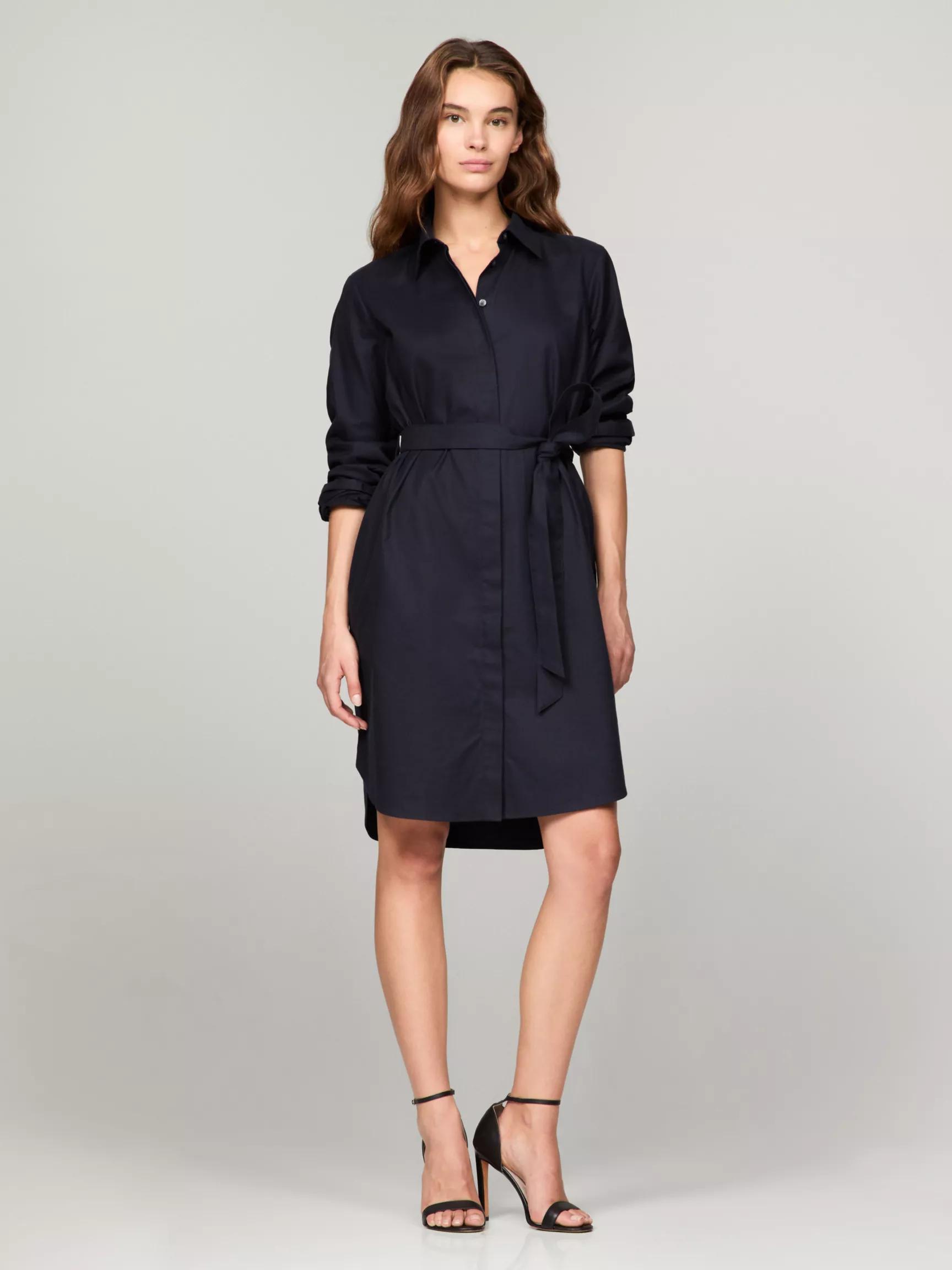 Brushed Stretch-Cotton Shirtdress by TOMMY HILFIGER