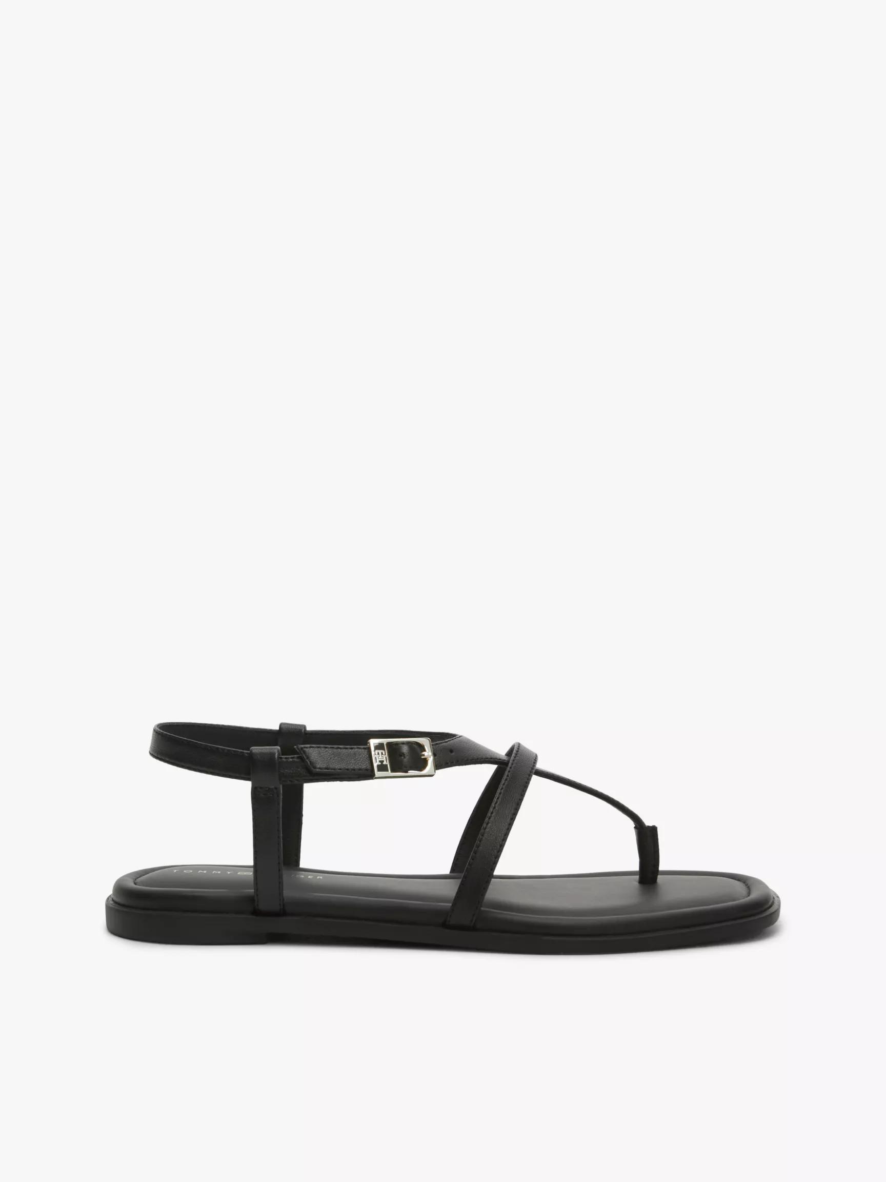 Buckled Leather Sandal by TOMMY HILFIGER
