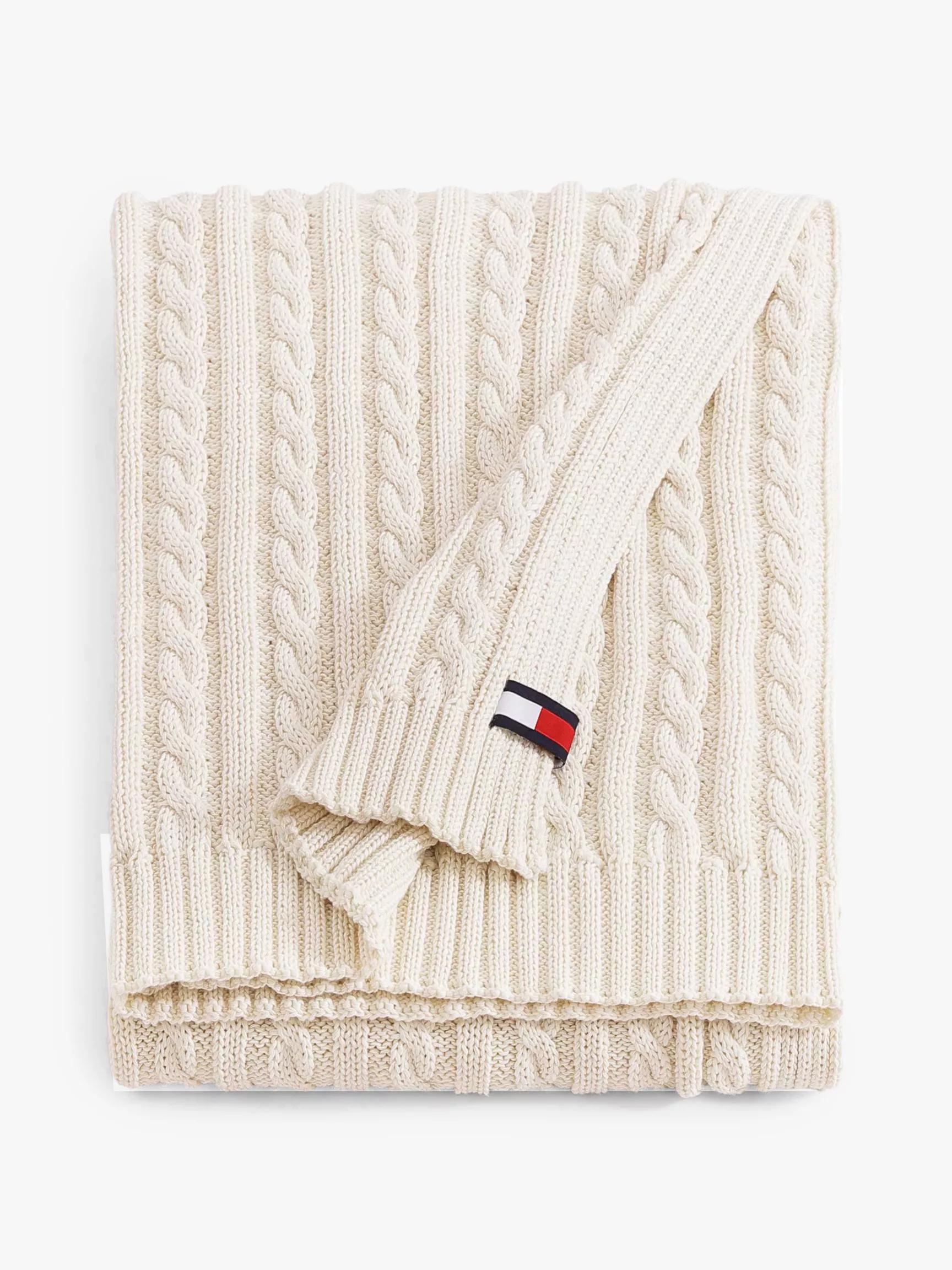 Cable Knit Blanket by TOMMY HILFIGER