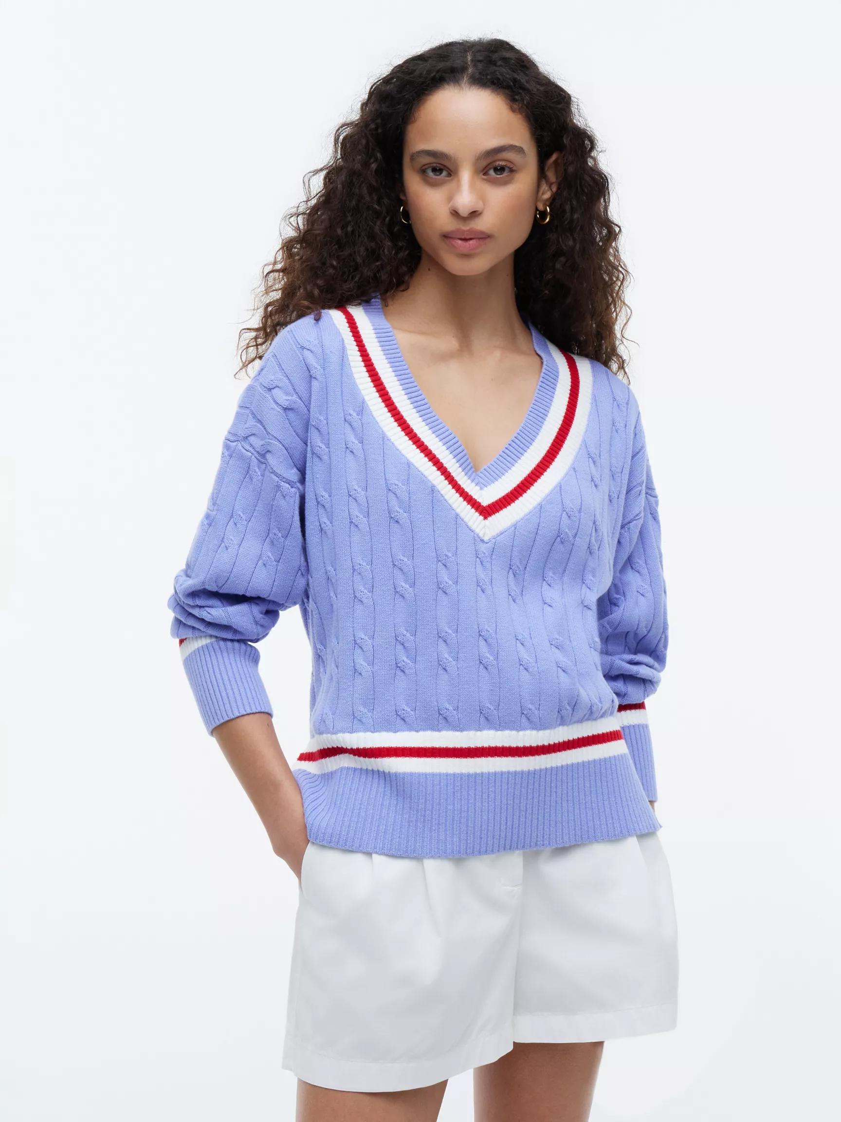 Cable Knit Cricket Sweater by TOMMY HILFIGER