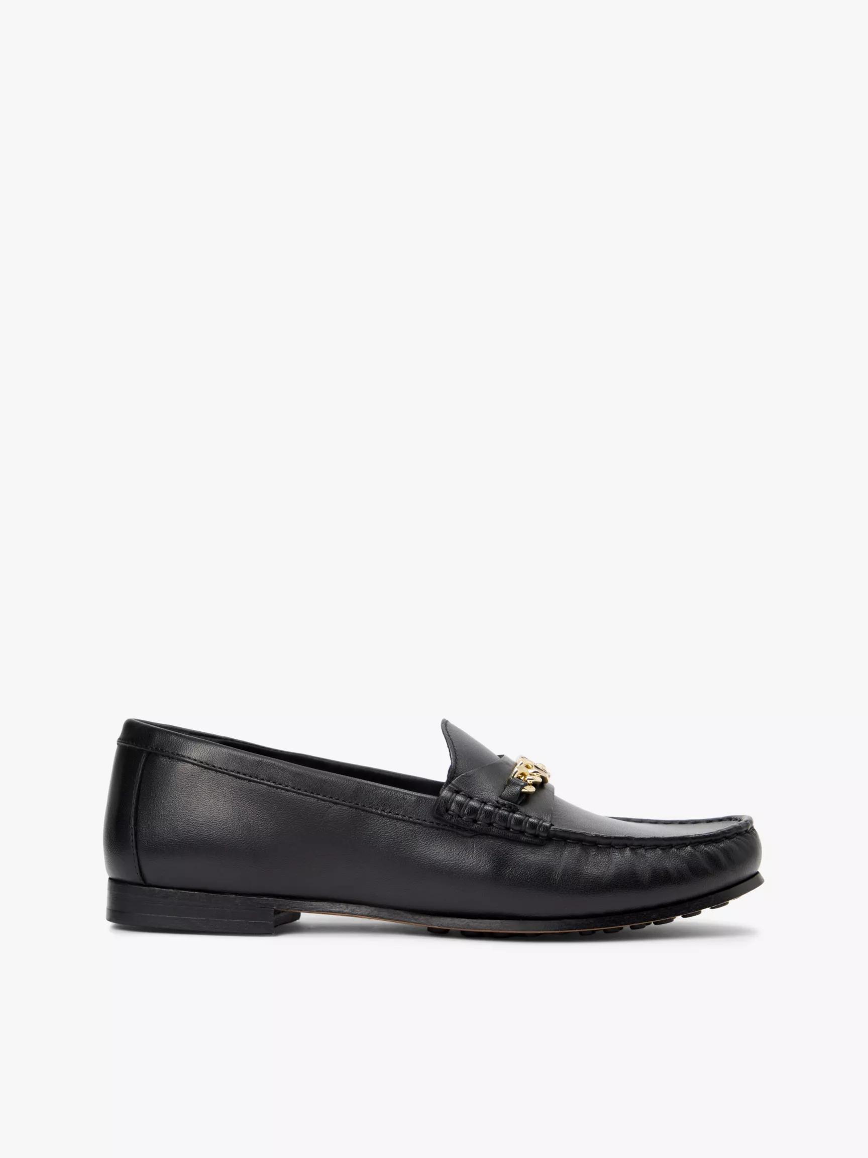 Chain-Link Leather Loafer by TOMMY HILFIGER