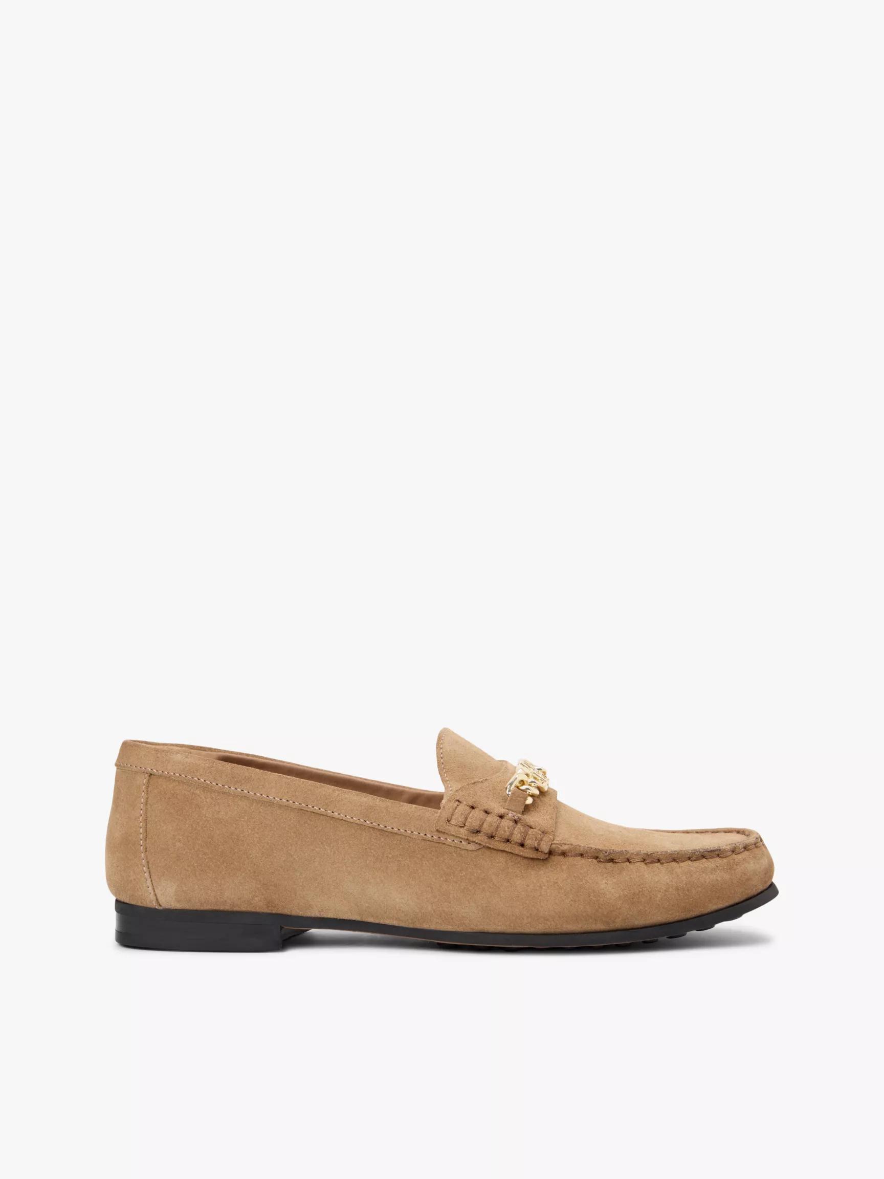Chain-Link Suede Loafer by TOMMY HILFIGER