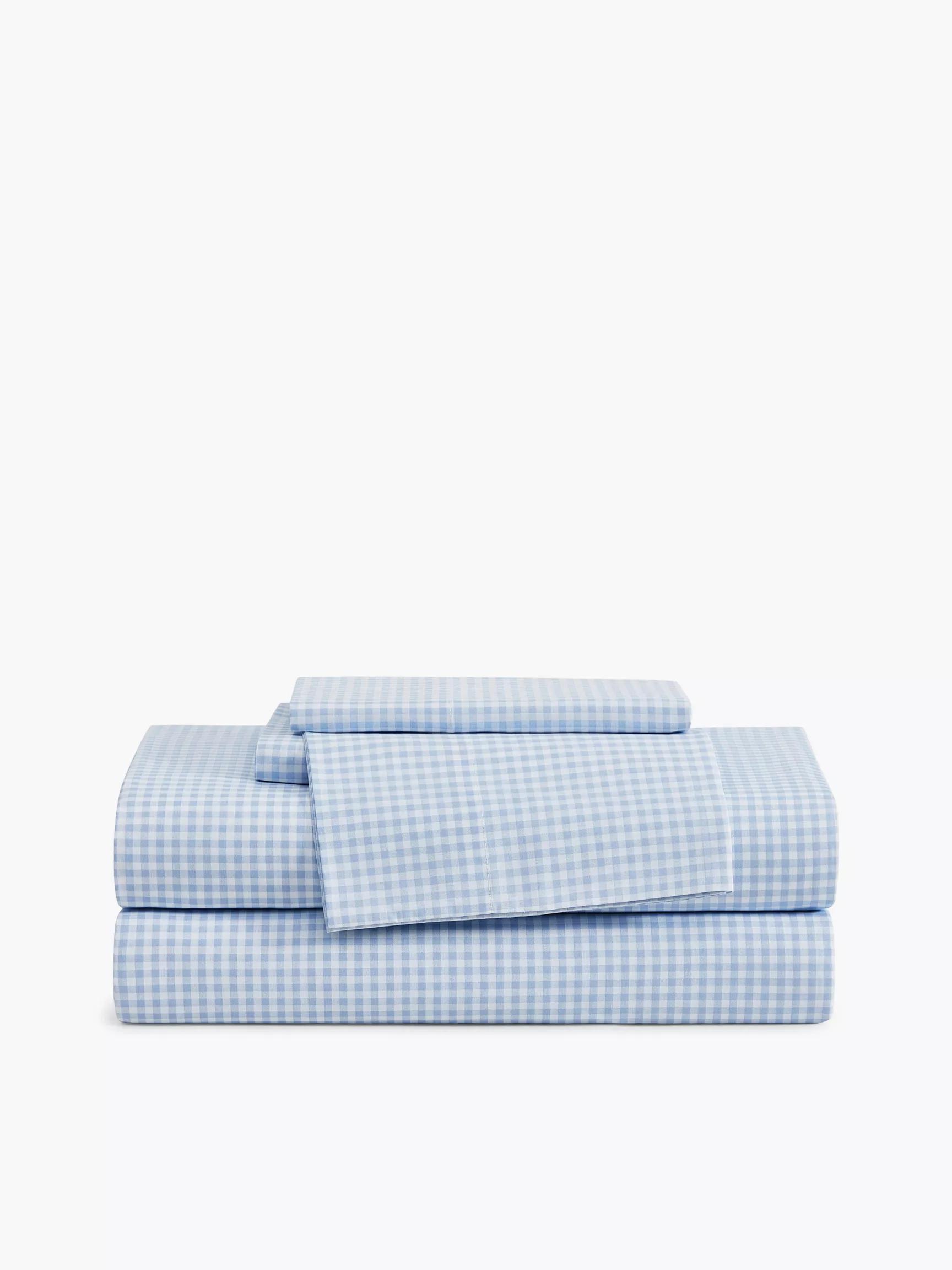 Check Print Sheet Set by TOMMY HILFIGER