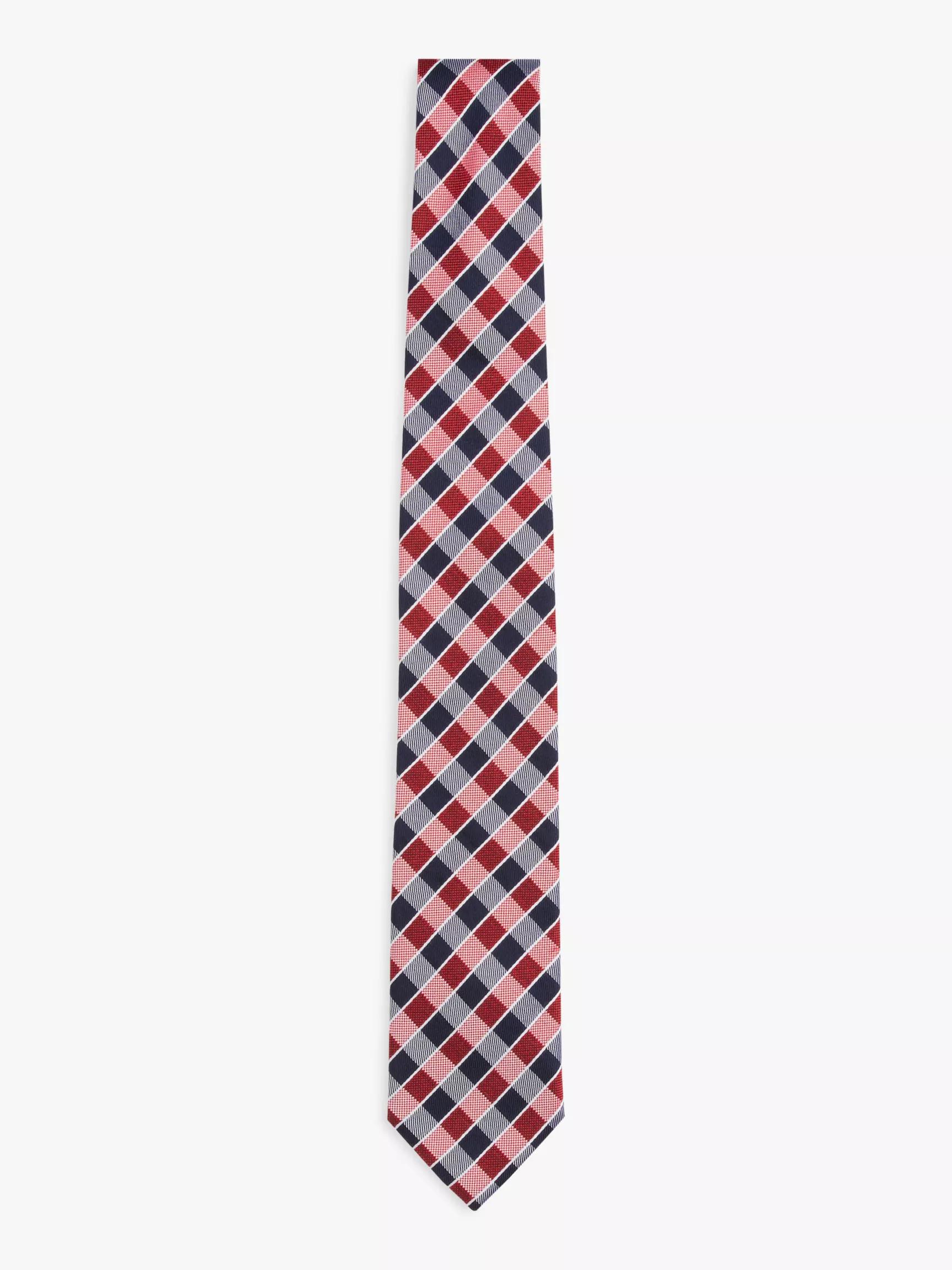 Check Silk Tie by TOMMY HILFIGER