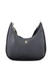 Chic monogram-plaque striped-trim shoulder bag by TOMMY HILFIGER Chic monogram-plaque striped-trim shoulder bag by TOMMY HILFIGER
