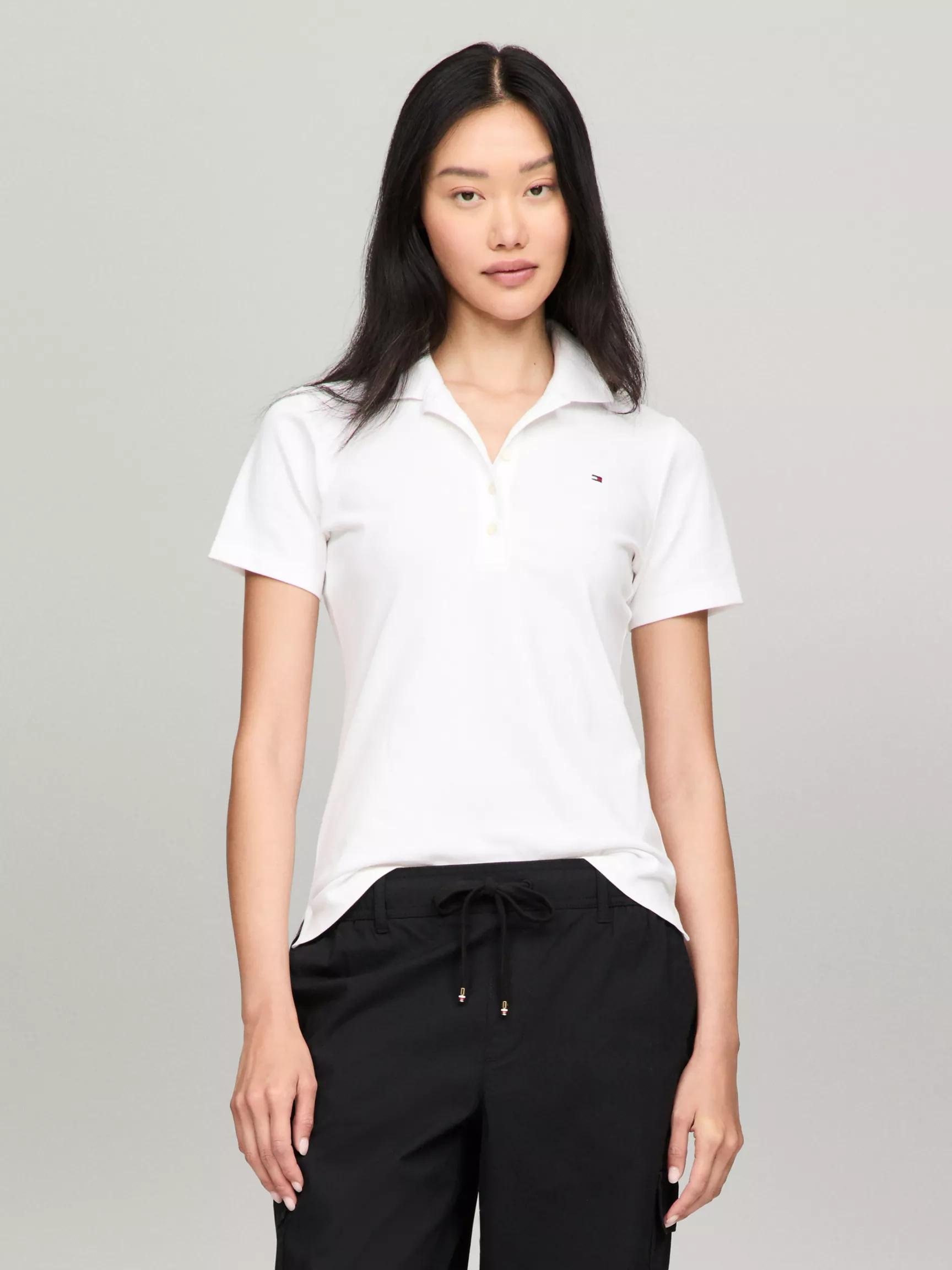 Classic Fit Stretch Cotton Polo by TOMMY HILFIGER