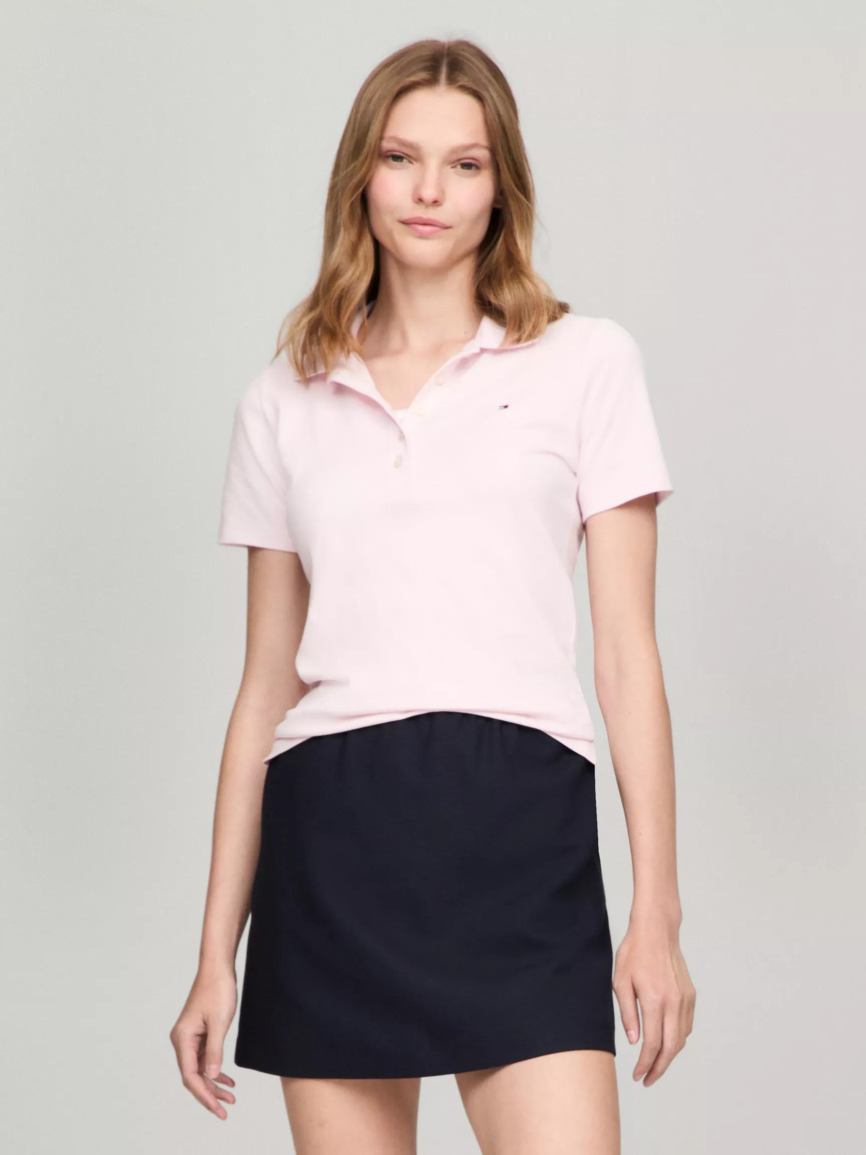 Classic Fit Stretch Cotton Polo by TOMMY HILFIGER