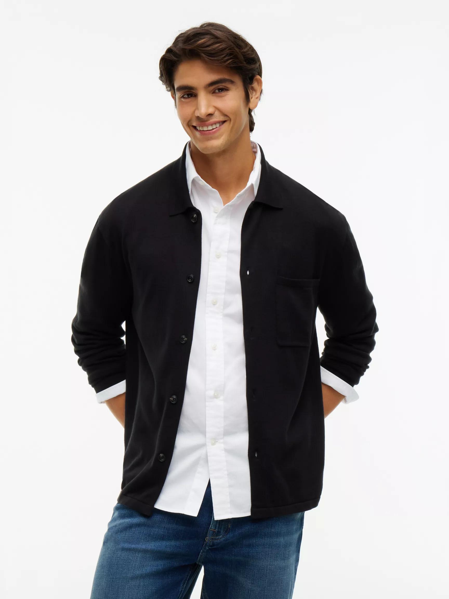 Classic Shirt Cardigan by TOMMY HILFIGER