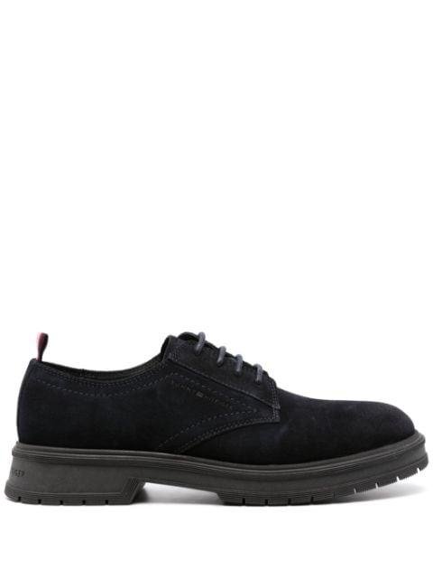Core lace-up suede brogues by TOMMY HILFIGER