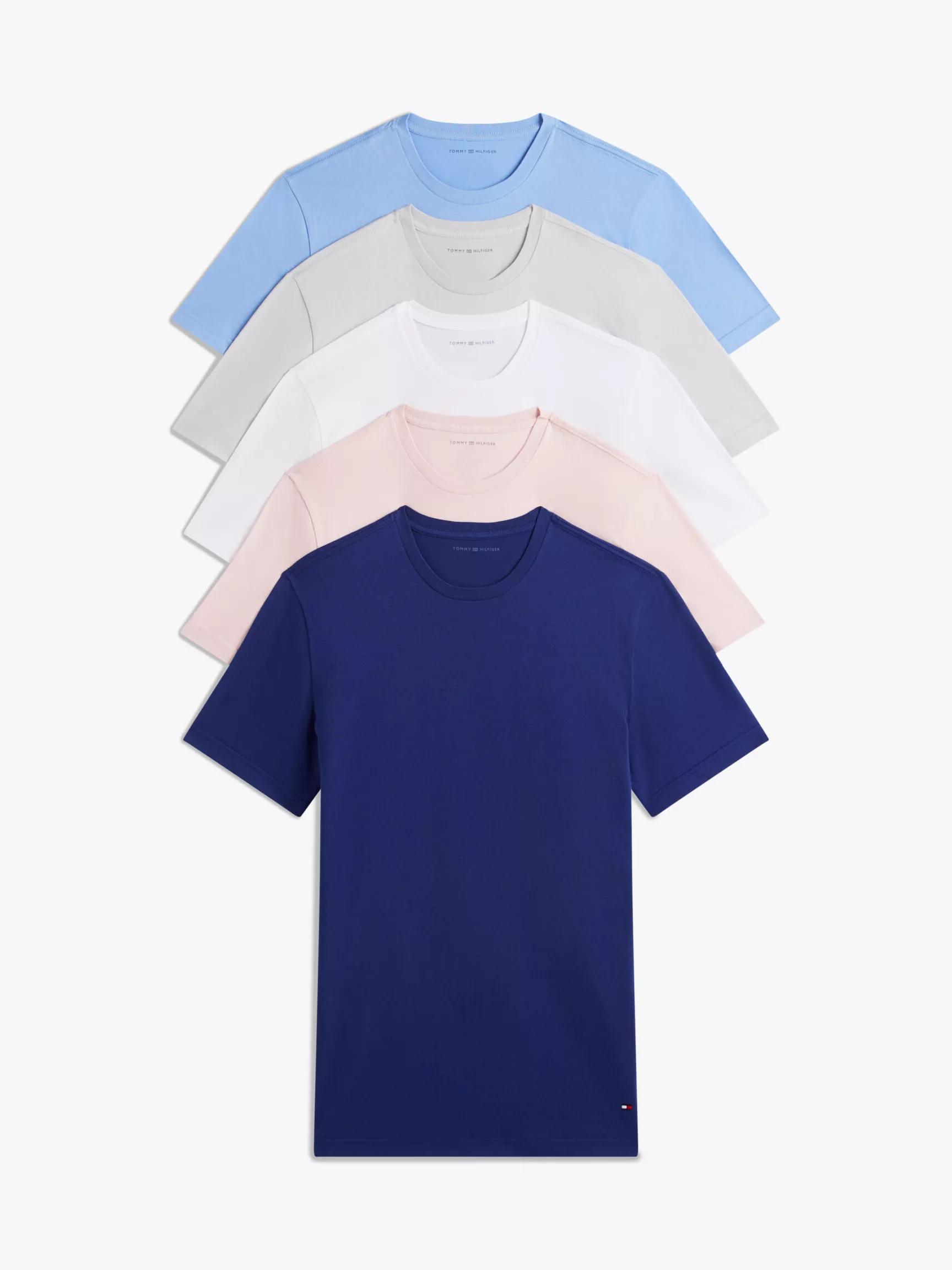 Cotton Classics Crewneck T-Shirt 5-Pack by TOMMY HILFIGER