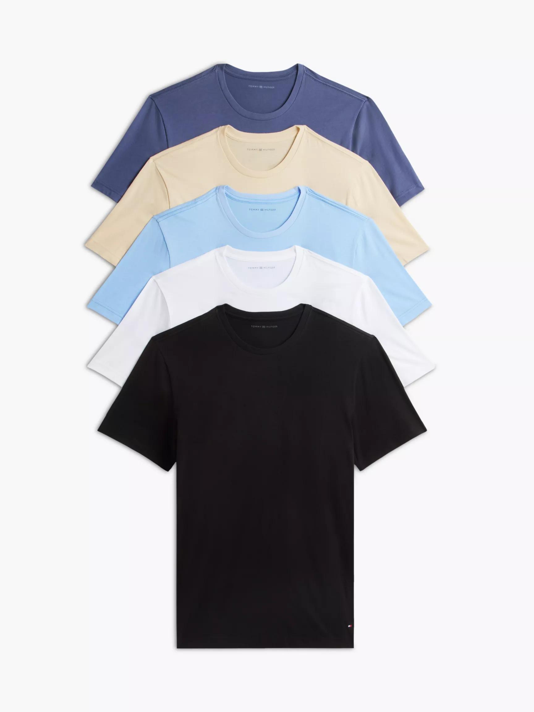 Cotton Classics Crewneck Undershirt 5-Pack by TOMMY HILFIGER