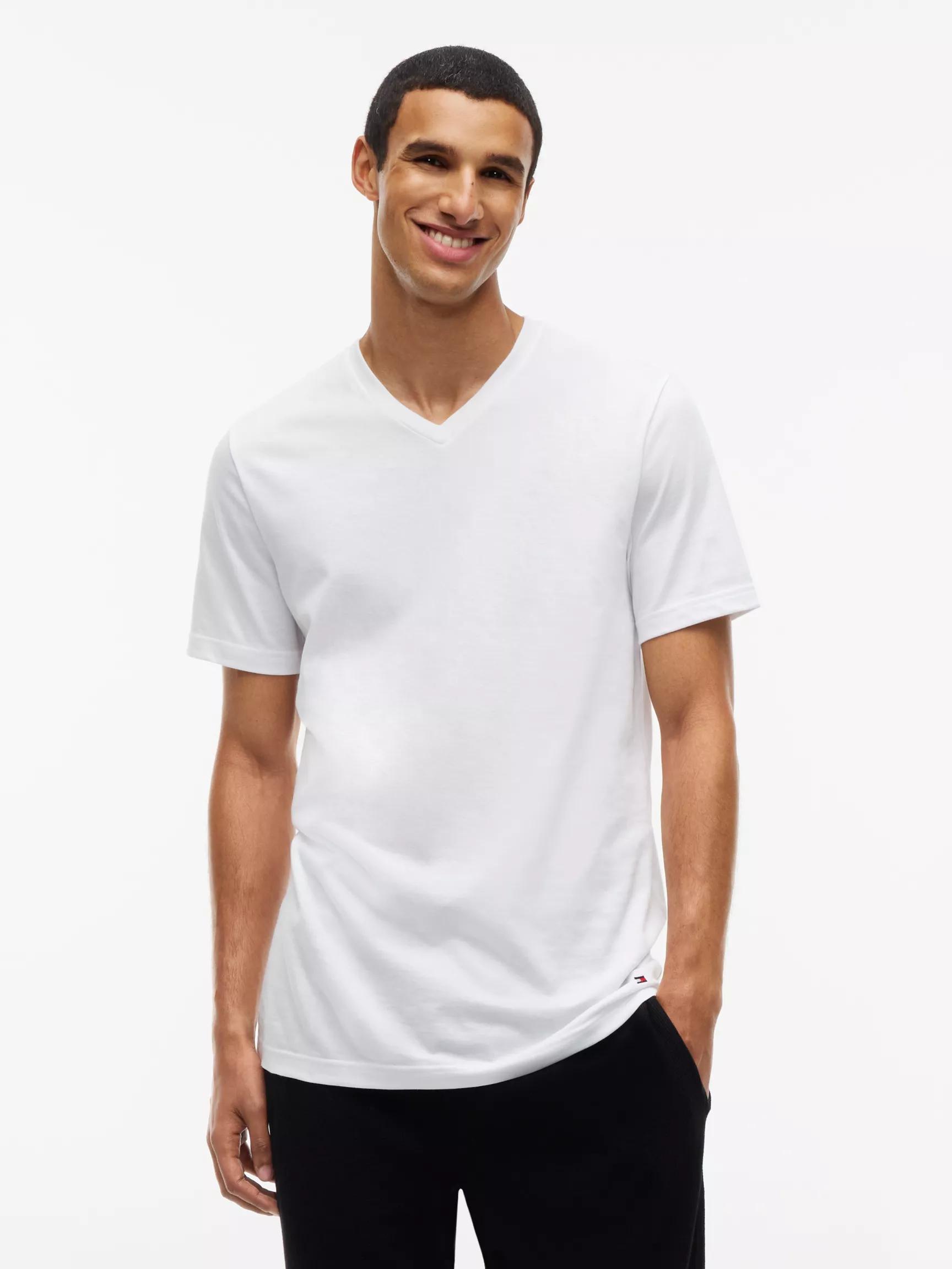 Cotton Classics V-Neck Undershirt 3-Pack by TOMMY HILFIGER